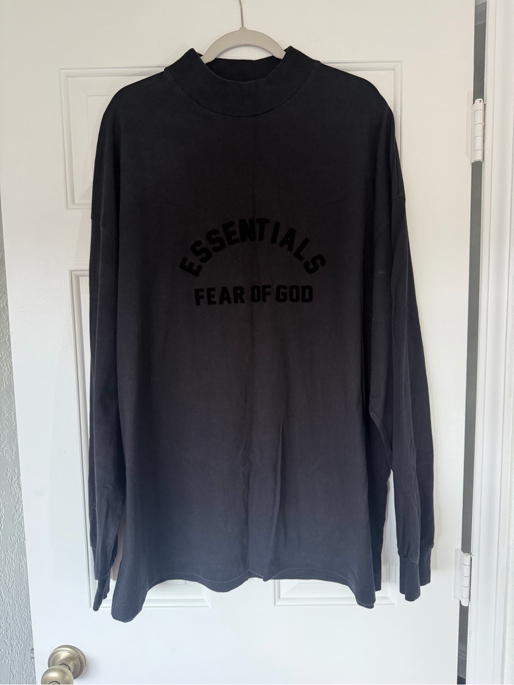 Fear of God Essentials Long Sleeve Tee - Black